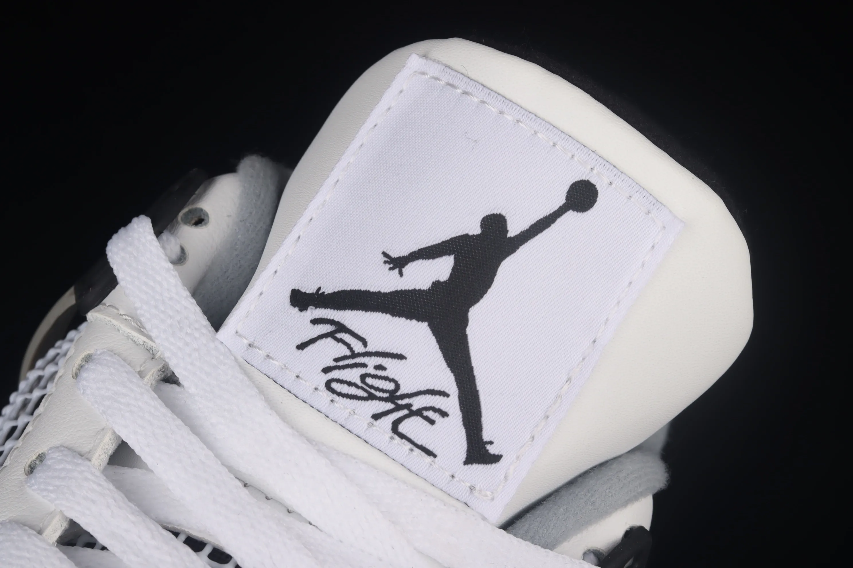 All categories Air Jordan Jordan series basketball shoes Air Jordan 4 Air Jordan 4 Retro GS "Light Smoke Grey" AJ4 Joe 4 white smoke gray basketball shoes CT8527-021